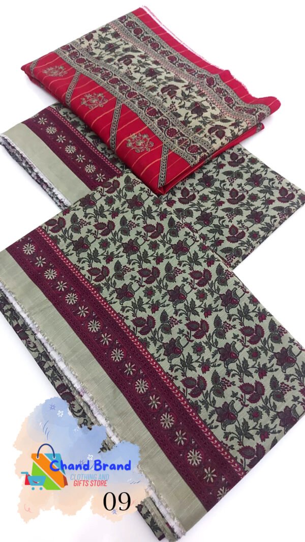 Khaddar Printed 3pc Collection